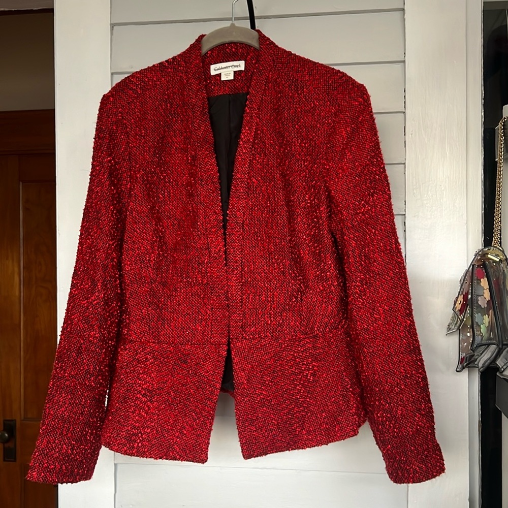 Coldwater Creek red blazer size 12